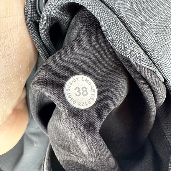 Lululemon Commission Pant Classic 34" *Warpstreme Obsidian sz.38 - Picture 9 of 9